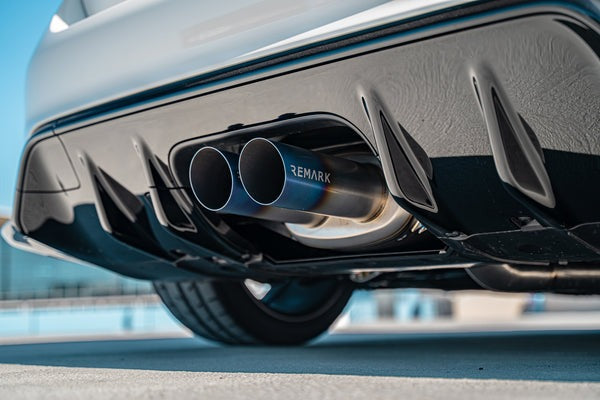 Remark Sports Touring Catback Exhaust System + Front Pipe - Ti-Spec (Full Titanium) - 2023-2024 Honda Civic Type-R FL5