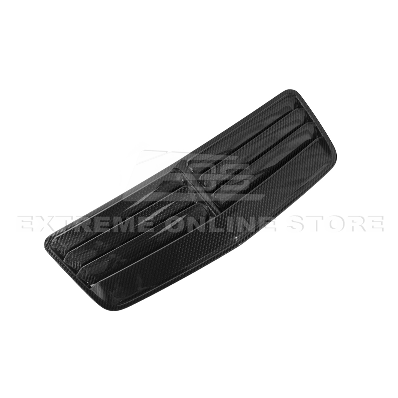 2024+ Ford Mustang DRY CARBON FIBER Front Hood Vent