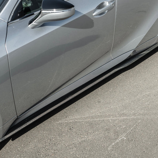 2021-Up Lexus IS Novel Style Side Skirts Panel Extensions