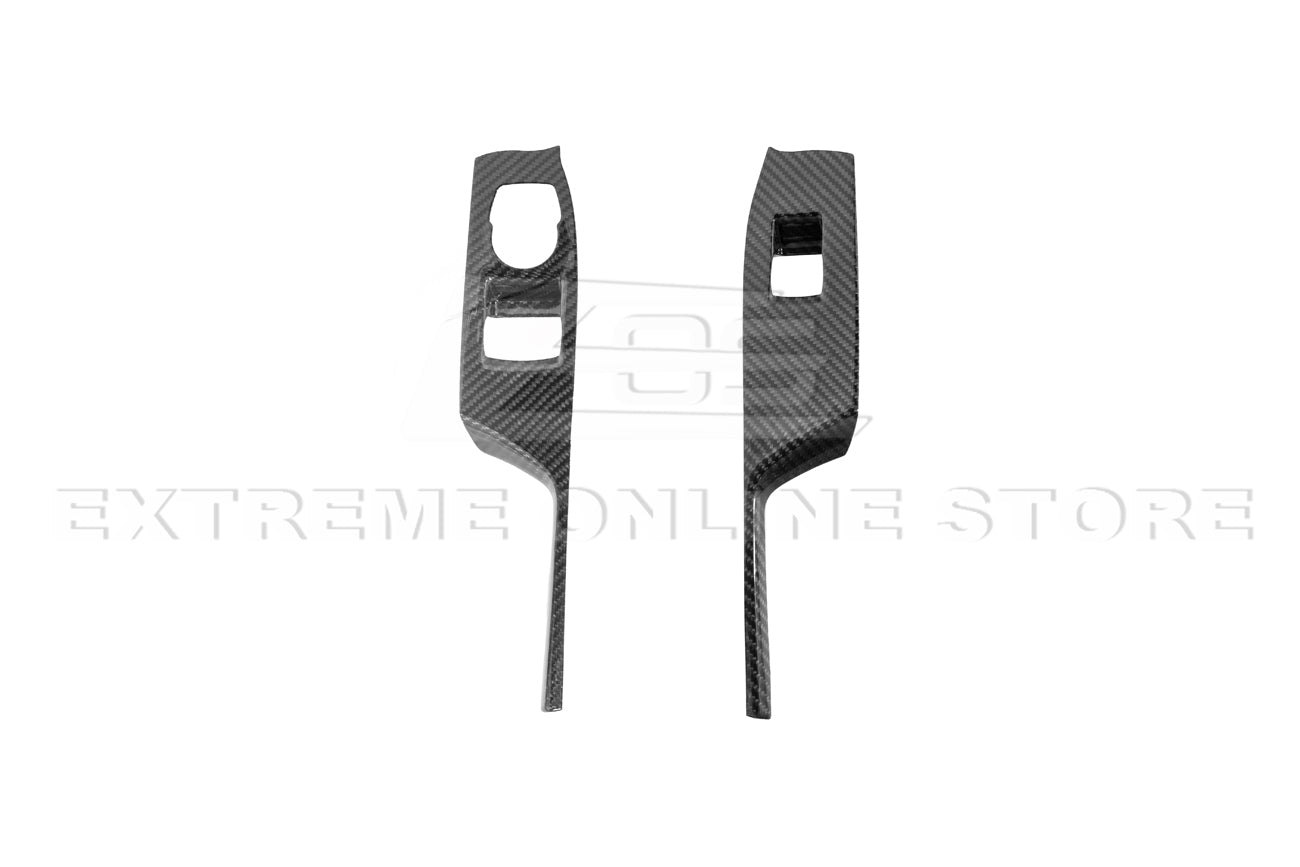 2019-24 Camaro Dry Carbon Fiber Door Glass Lifting Panel Cover