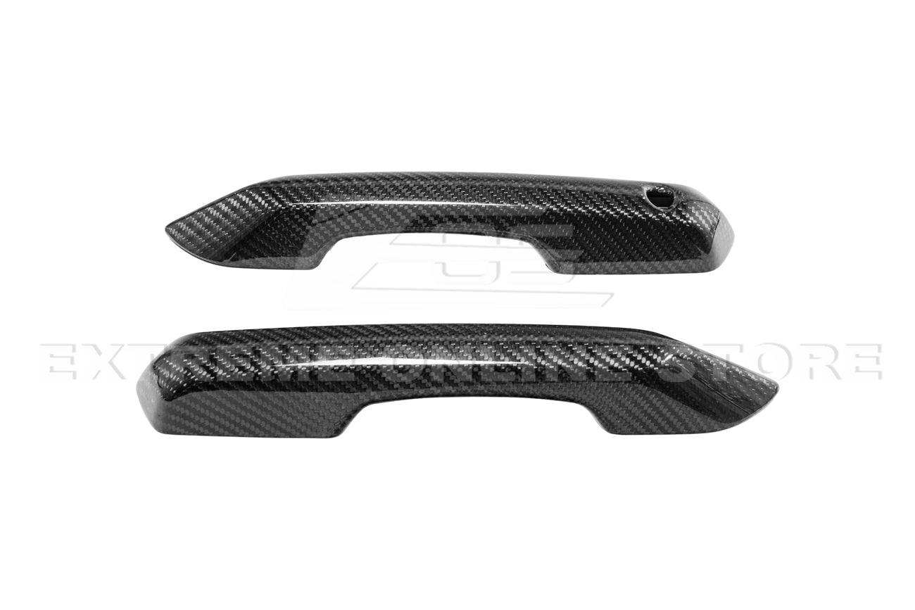 2024-Up Ford Mustang DRY CARBON FIBER Door Handle Cover