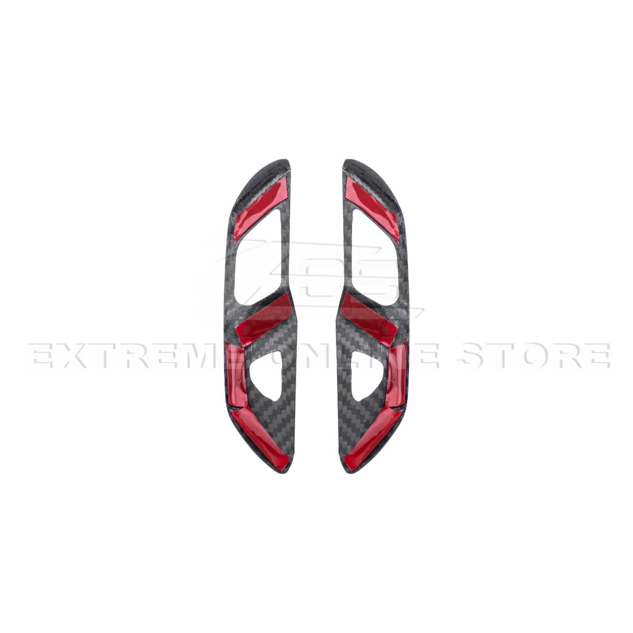 Corvette C8 DRY CARBON FIBER Door Control Button Cover