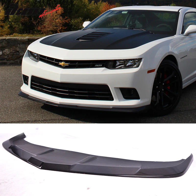 Fits 2014-2015 Chevrolet Camaro SS 1LE Style Front Bumper Lip