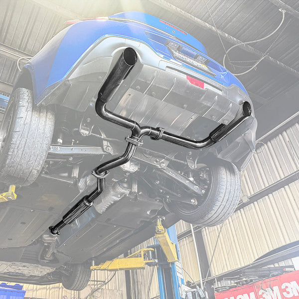 2022-Present Toyota GR86 Subaru BRZ BOSO Style Muffler Delete Cat Back Exhaust