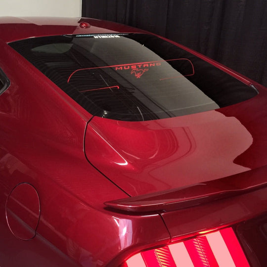2015-Up Ford Mustang Coupe WindRestrictor® Rear Add On Glow Plate