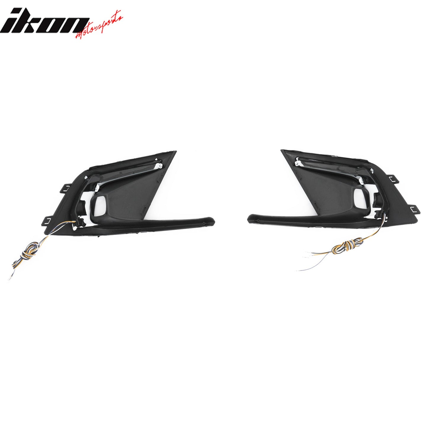 2022-2024 Honda Civic Gloss Black Type R Grille LED Foglight Bezel ABS