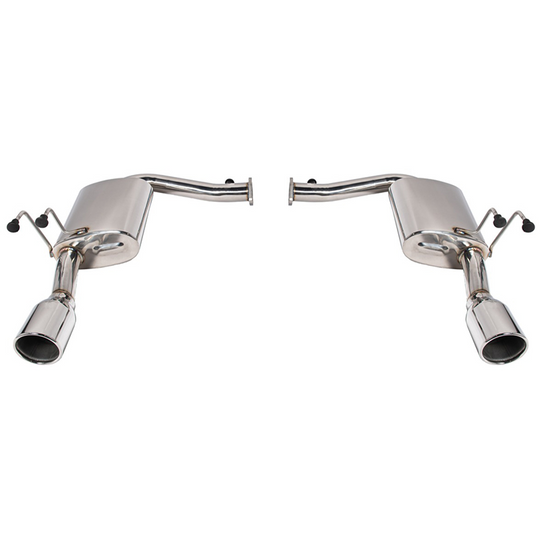 2016-21 Honda Civic 1.5t Sedan | T-304 Muffler Axle Back 4Inch Dual Tips Exhaust