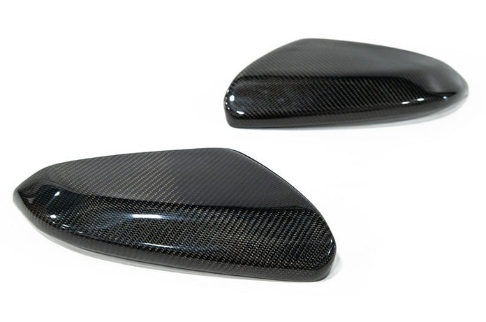 OLM Gloss Carbon Fiber Mirror Covers for Honda Civic Type R FK8 (2017-2021)