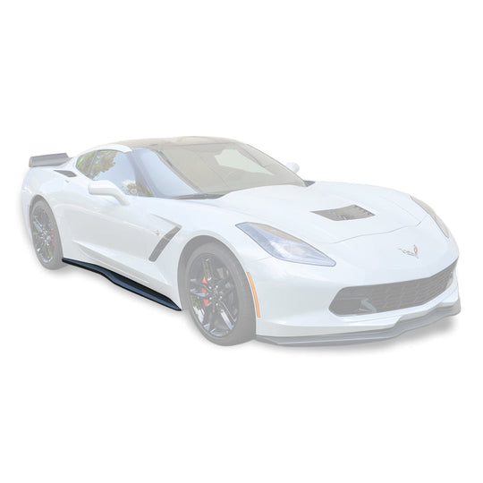 Corvette C7 Z06 Conversion Side Skirts Rocker Panels