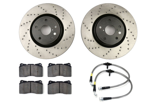 Stoptech Sport Kit Front Brake Upgrade - 2005-2007 Subaru STI