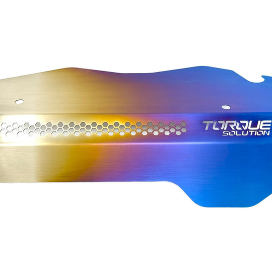 Torque Solution Titanium Engine Pulley Cover - 2022-2025 Subaru WRX