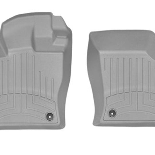 Weathertech Floorliner Grey Front - 2015-2019 Volkswagen Golf / GTI / 2016-2019 Golf SportWagen / Golf R / Golf Alltrack / 2015-2016 Audi A3 / A3 Quattro / S3