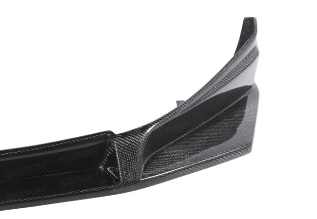 Seibon Carbon Fiber SR Style Front Lip - 2009-2010 Nissan 370Z