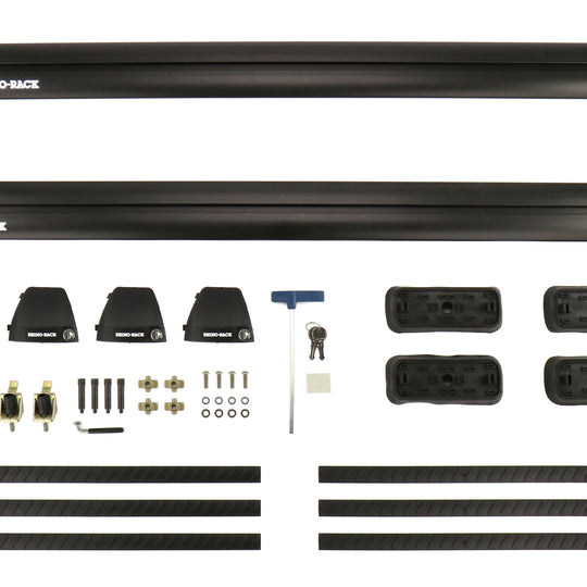 Rhino-Rack Vortex 2500 RS Black 2 Bar Roof Rack - 1993-2001 Subaru Impreza Sedan