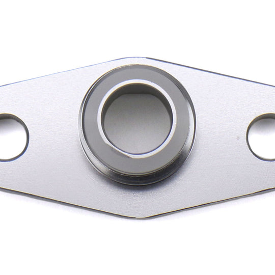 Torque Solution Offset/Port Matched Oil Drain Flange - Universal