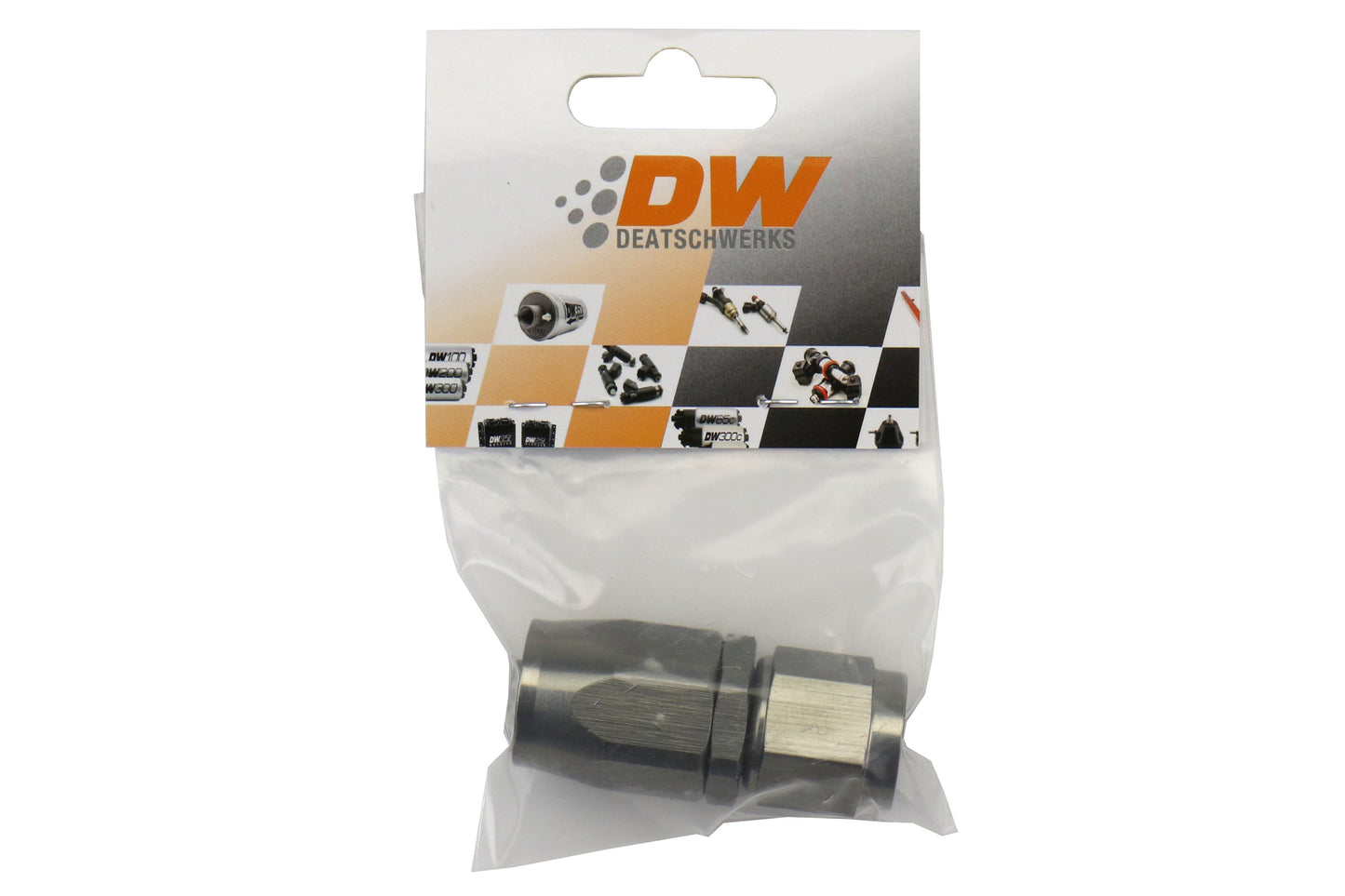 DeatschWerks 6AN Swivel Straight Hose End CPE - Universal