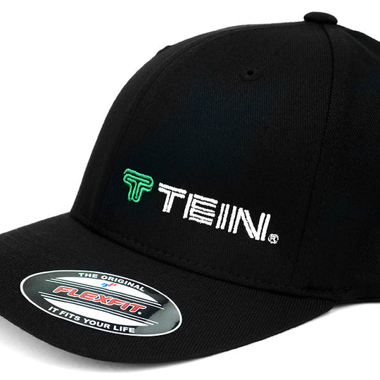 Tein Embroidered Hat Black FlexFit Small/Medium - Universal