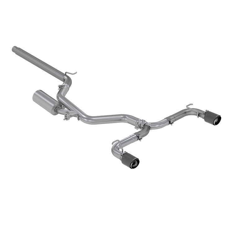MBRP Pro Series Catback Exhaust w/ Carbon Fiber Tips - 2015-2017 Volkswagen GTI