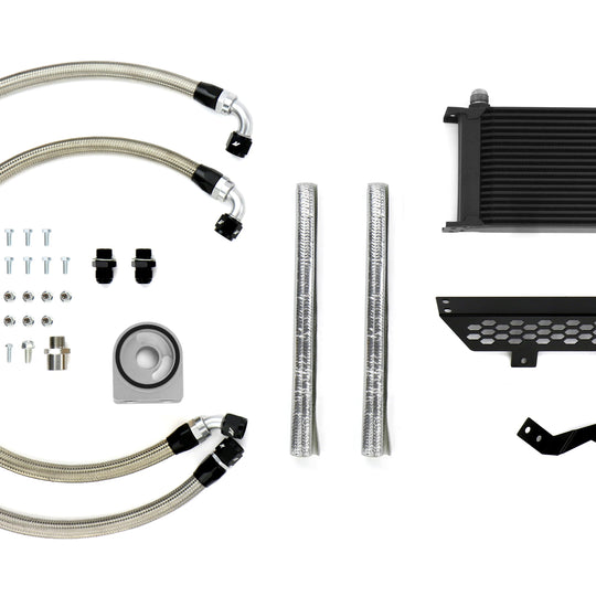 Mishimoto Oil Cooler Kit Black Non-thermostatic - 2013-2018 Ford Focus ST