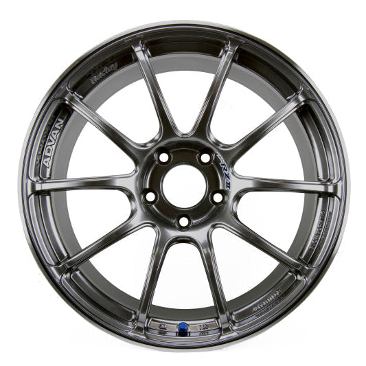Advan RZII 17x9.0 "+45 5-114.3 Racing Hyper Black Wheel
