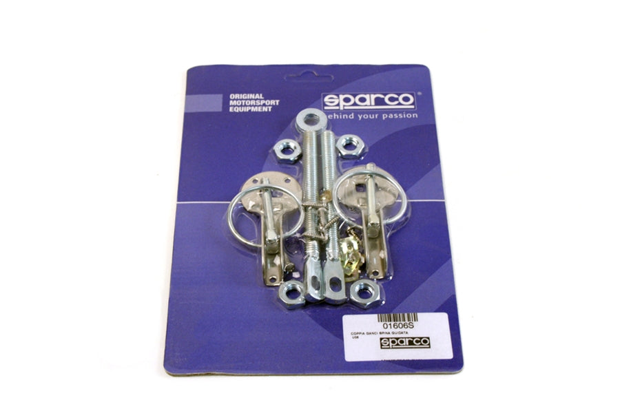 Sparco Hood Pins Silver Tuning - Universal