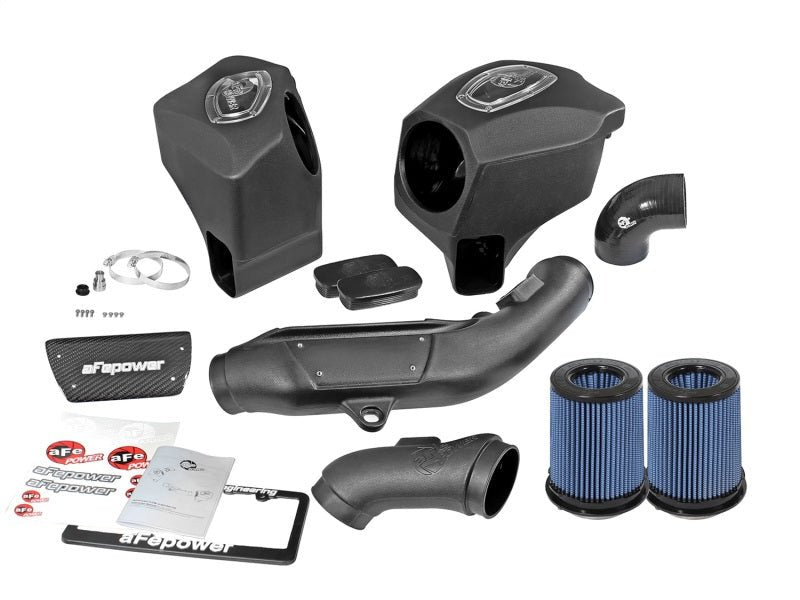 aFe Momentum Pro 5R Cold Air Intake System 15 - 18 BMW M3/M4 (F80/82/83) L6 - 3.0L (tt) S55 - 4thto5thAutomotive