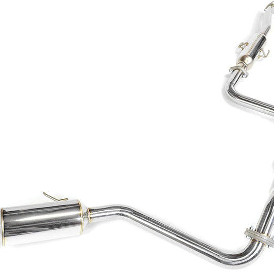 Invidia N1 Cat Back Exhaust - Stainless Steel Tip - 1988-1991 Honda CRX