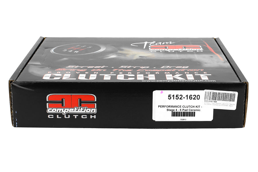 Competition Clutch Stage 4 6-Puck Clutch Kit - 2003-2006 Mitsubishi Evo 8/9
