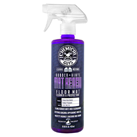 Chemical Guys Mat Renew Rubber and Vinyl Floor Mat Cleaner And Protectant (16 oz) - Universal