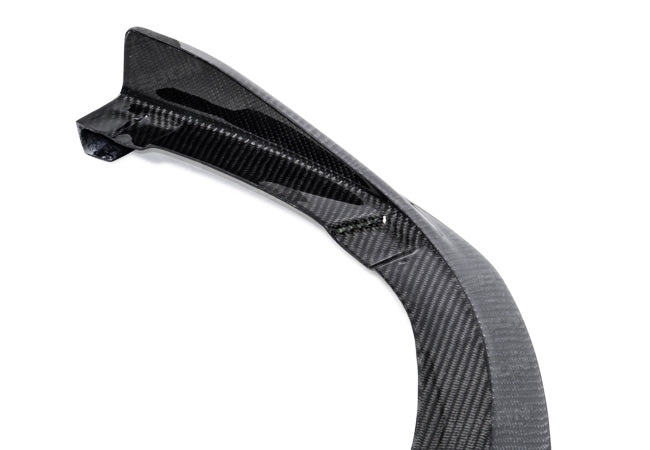 Seibon Carbon Fiber CS Style Front Lip - 2008-2010 Subaru WRX Hatchback / STI Hatchback