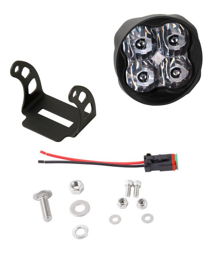 Diode Dynamics SS3 Pod Max Angled Passenger Side Driving Light White