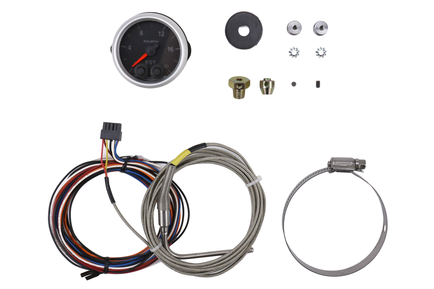 Autometer Elite EGT Exhaust Gas Temperature Gauge 7 Color 52mm - Universal