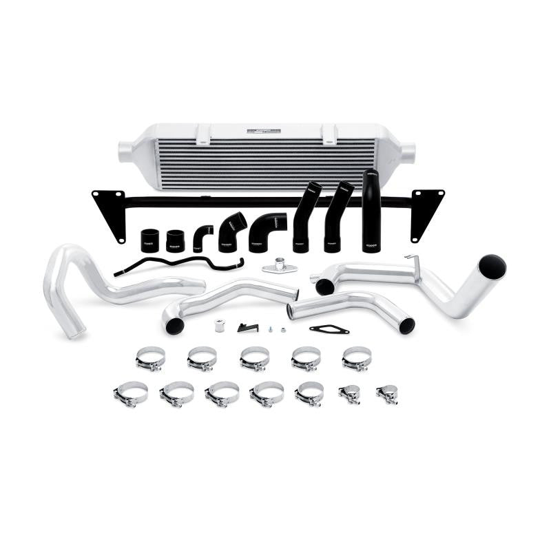 Mishimoto Front Mount Intercooler Black Silver - 2015-2021 Subaru STI