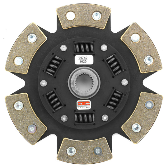 Competition Clutch Replacement 6-Puck Disc - Subaru Models (inc. 2002-2005 WRX)
