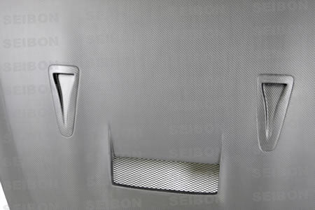 Seibon Dry Carbon Fiber VSII Style Hood - 2009-2015 Nissan GT-R