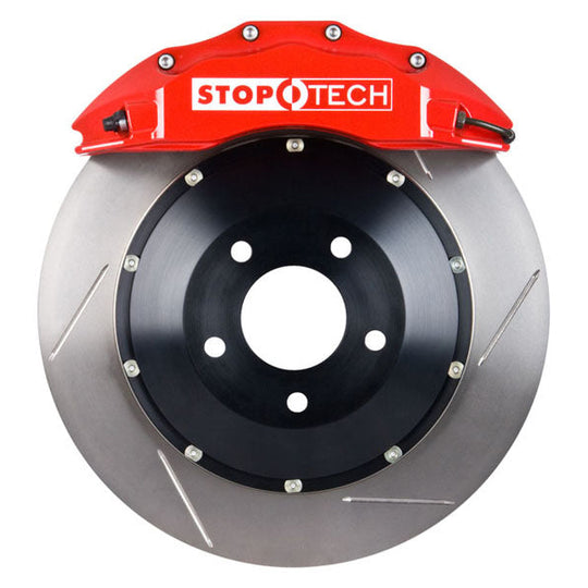 Stoptech ST-60 Big Brake Kit Front 355mm Red Slotted Rotors - 2003-2006 Mitsubishi Evo 8/9