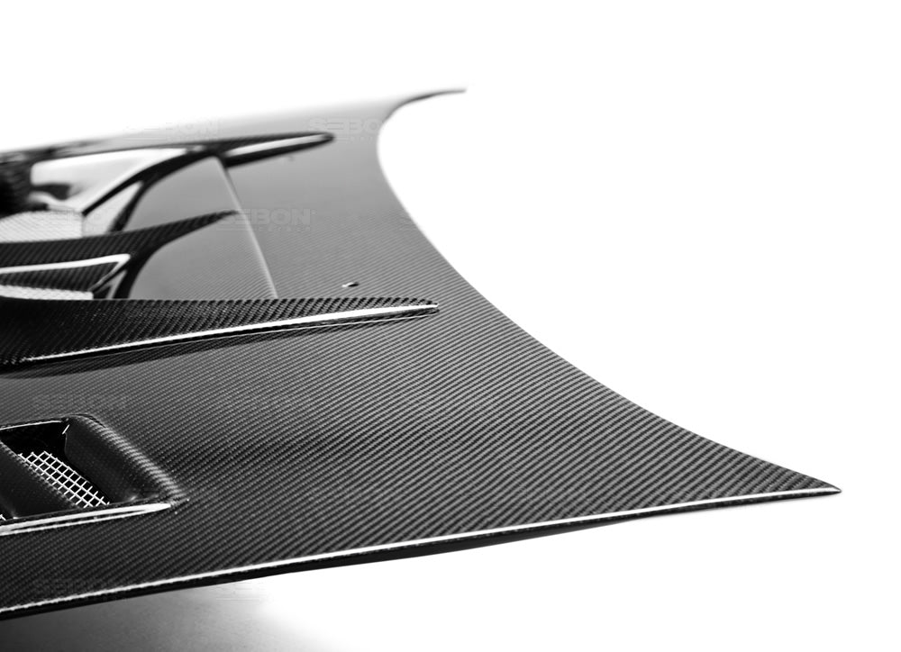 Seibon Carbon Fiber CW Style Hood - 1998-2001 Subaru Impreza