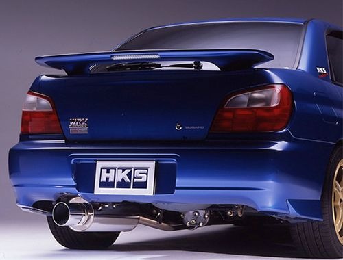 HKS Silent Hi-Power Exhaust - 2002-2005 Subaru WRX / STI 4D (GH-GDB(E) EJ20)