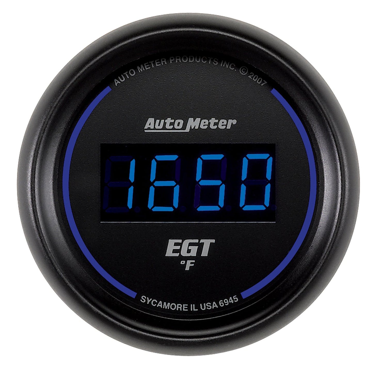 Autometer Cobalt EGT Exhaust Gas Temperature Gauge Digital Blue LED 52mm - Universal