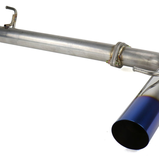 Remark Single-Exit Axleback Exhaust System BOSO Edition Burnt Stainless Steel Tip - 2013-2021 Scion FR-S / Subaru BRZ / Toyota GR86