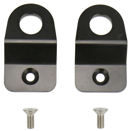 Torque Solution Radiator Stay Black - 2008-2021 Subaru WRX/STI / 2005-2009 Legacy