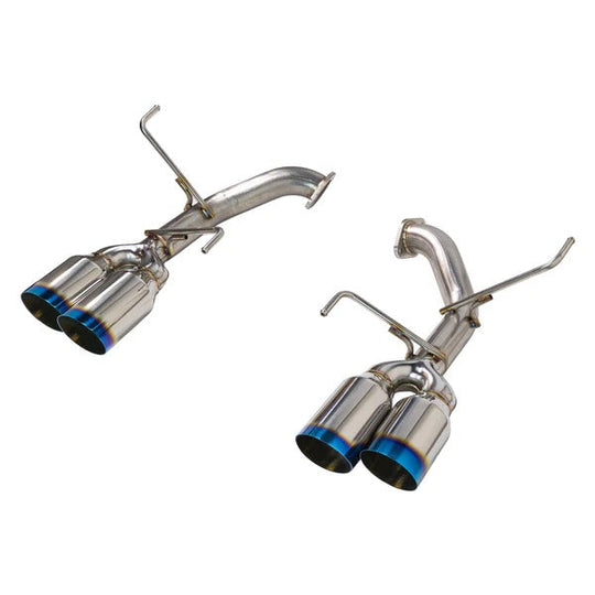 Remark 4” Axleback – Burnt Stainless Single Wall Tip - 2022-2024 Subaru WRX