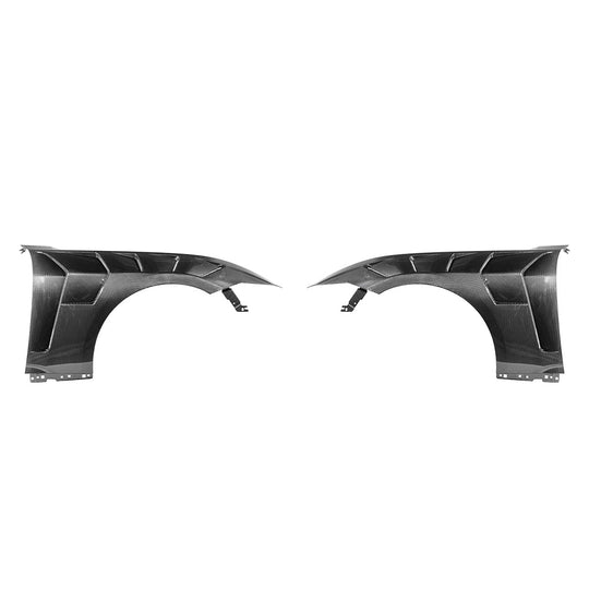 2024-Up Ford Mustang S650 GTD Style Carbon Fiber Front Side Vented Fenders