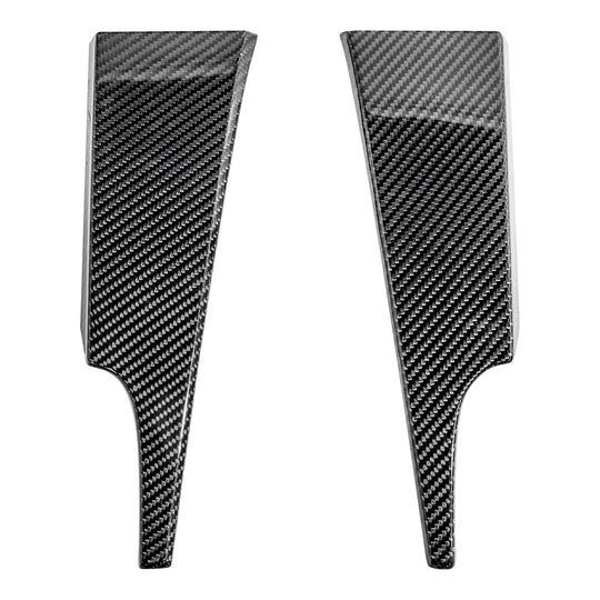 2015-23 Ford Mustang DRY CARBON FIBER Dashboard Lower Trim Cover Pair