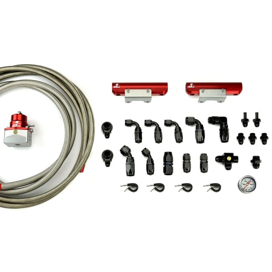 Aeromotive Top Feed Fuel Rail System - 2002-2014 Subaru WRX / 2007-2021 STI