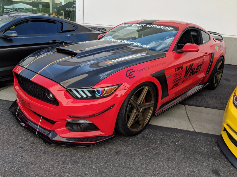 Oracle 15-17 Ford Mustang V6/GT/Shelby Dynamic DRL w/ Halo Kit - ColorSHIFT - Dynamic SEE WARRANTY