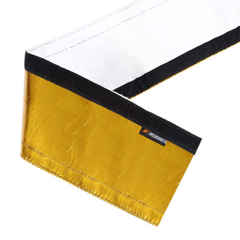 Mishimoto Heat Shielding Sleeve Gold 1/2 inch x 36 inches - Universal