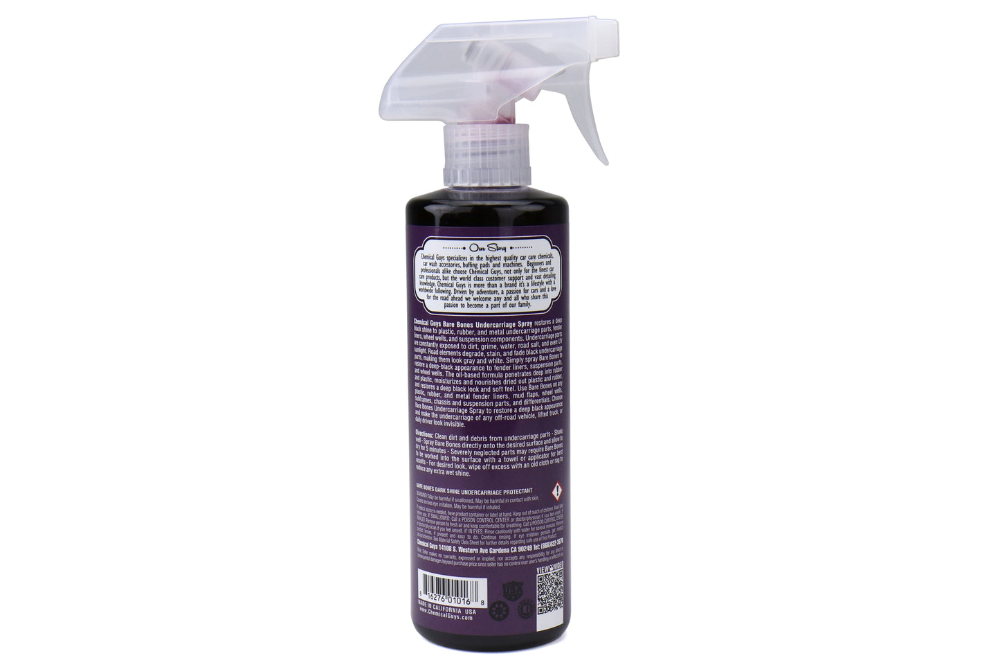 Chemical Guys Bare Bones Undercarriage Spray - Universal