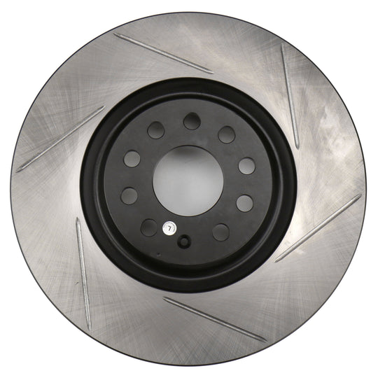 Stoptech Slotted Rear Left Rotor Single - Volkswagen Models (inc. 2015-2019 GTI PP / 2016-2019 Golf R)