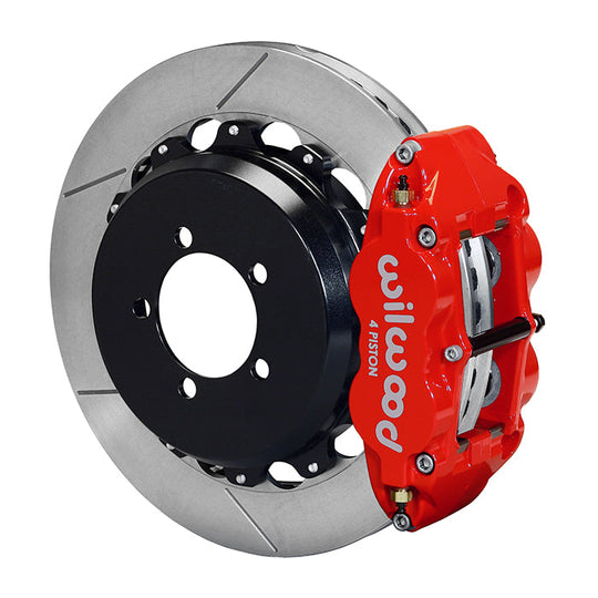 Wilwood FNSL4R 12.88in Rear Kit Red - 2008-2014 Subaru WRX